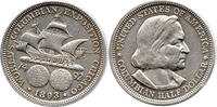 USA 1/2 Dollar Kolumbianische Exposition, 1492, Christopher Kolumbus, Mint of Philadelphia -