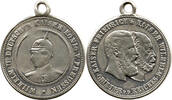 Deutsches Reich Medaille Wilhelm II., 1888 - 1918, Kaiser Friedrich, drei Kaiserjahr, Gründer -