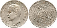 Bayern 5 Mark Koenig von Bayern, Otto, 1886 - 1913, Alois Börsch, München, 25g fein -