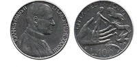 Vatikan 100 Lire Johannes Paulus II, 1978 - 2005, Rom -