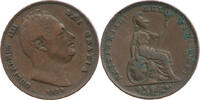 Großbritannien 1/4 Penny (Farthing) William IV, 1830 - 1837, Royal Mint, Londonr -