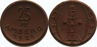 Reichsmünzen und Ausgaben der Städte 25 Pfennig Amberg -