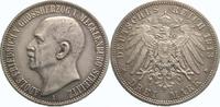 Mecklenburg-Strelitz 3 Mark Adolf Friedrich V. 1904-1914.