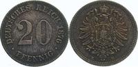 Kleinmünzen 20 Pfennig