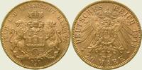 Hamburg 20 Mark Gold Bild