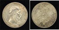 Mecklenburg-Schwerin 2 Mark Friedrich Franz II. 1842-1883. -