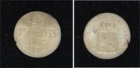 Braunschweig-Calenberg-Hannover 4 Pfennig Ernst August 1837-1851. -
