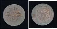 Schaumburg-Lippe Cu Pfennig Georg Wilhelm 1807-1860. -