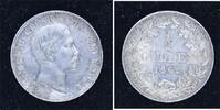 Baden-Durlach 1/2 Gulden Friedrich I. 1852-1907. -