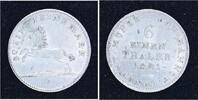 Braunschweig-Calenberg-Hannover 1/6 Taler Georg IV. 1820-1830. -