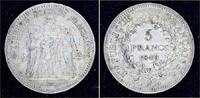 Frankreich 5 Francs 1849 A Zweite Republik 1848-1852. Sehr sch&ouml;n 75,00 EUR  zzgl. 5,00 EUR Versand