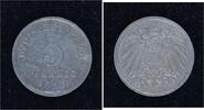 Kleinm&uuml;nzen 5 Pfennig 1915 D Vorz&uuml;glich - Stempelglanz 15,00 EUR  zzgl. 2,00 EUR Versand