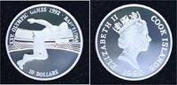 Cook Islands 10 Dollars 1990 Elisabeth II. 1952-2022. Polierte Platte in... 33,00 EUR  zzgl. 2,00 EUR Versand