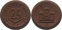 Reichsmünzen und Ausgaben der Städte 25 Pfennig Freiberg -