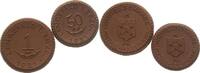 Münzen privater Firmen LOT: 50 Pfennig, 1 Mark Wittich und Schwabe. -