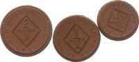 Reichsmünzen und Ausgaben der Städte LOT: 50 Pfennig, 1 und 2 Mark Weixdorf-Lausa -