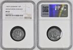 Alliierte Besetzung 10 Pfennig 1947 F NGC PF 63. Polierte Platte