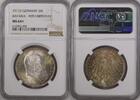 Bayern 3 Mark 1911 D Luitpold. NGC MS64+. Stempelglanz