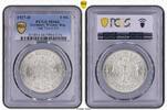Weimarer Republik 5 Mark 1927 D PCGS MS66. Feiner Stempelglanz