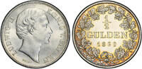 Bayern 1/2 Gulden Ludwig II. 1864-1886. -