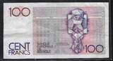 BELGIQUE/BELGIË 100 Frank. Francs (1978) Achitecte: Hendryk Beyaert. Serie: 122 . Fast sehr schön
