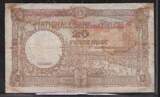 BELGIË. BELGIQUE. BELGIEN. 20 Frank, Francs 27/01/1940. Roi Albert1er et Reine Élisabeth. Serie: 7461H . Fast schön.