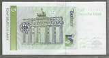 DEUTSCHLAND/ALLEMAGNE. 5 D Mark. 01/08/1991. BETTINA VON ARNIM femme de lettre .Serie: A/S . Fast NEU. I-. (Zählspur)