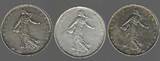 FRANCE. 5 Francs. 1967,68,69. O. ROTY. 3 EX. Von gutes sehr schön bis vorzüglich.