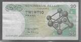 BEIGIË/BELGIEN/BELGIQUE. 20 Frank, Francs. 15/06/1964. ROI BAUDOUIN 1er . Serie: 1A . Sehr schön.