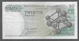 BEIGIË/BELGIEN/BELGIQUE. 20 Frank, Francs. 15/06/1964. ROI BAUDOUIN 1er . Serie: 3 X . Sehr schön.