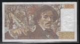 FRANCE 100 Francs 1981 DELACROIX.  Alphabet: U.48 . schön