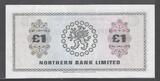 NORTHERN IRLAND 1 Pound 01.08.1978 Northern Bank Limited. Serie: C . fast unzirkuliert