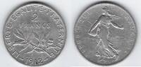 FRANCE 2 Francs Semeuse de O.Roty . -