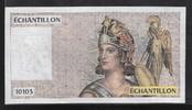 FRANCE (für 100Fr.) Échantillon, Testnote -ATHÉNA- . -