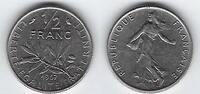 FRANCE 1/2 Franc Säerin von: Semeuse de: O.Roty . -