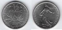 FRANCE . 1/2 Francs Säerin von: Semeuse de: O.Roty . -