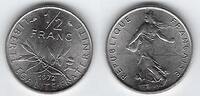 FRANCE . 1/2 Francs Säerin von: Semeuse de: O.Roty . -