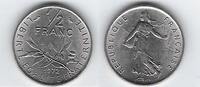 FRANCE . 1/2 Francs Säerin von: Semeuse de: O.Roty . -