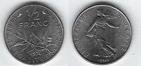 FRANCE . 1/2 Francs Säerin von: Semeuse de: O.Roty . -