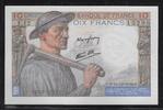 FRANCE . 10 Francs Mineur, Minenarbeiter. Alphabet F.12 . -