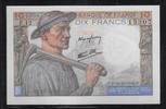 FRANCE . 10 Francs Mineur, Minenarbeiter. Alphabet F.12 . -