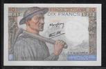 FRANCE . 10 Francs Mineur, Minenarbeiter. Alphabet F.12 . -
