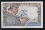 FRANCE . 10 Francs Mineur, Minenarbeiter. Alphabet F.12 . -