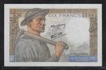 FRANCE . 10 Francs Mineur, Minenarbeiter. Alphabet: K.26 . -