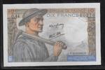 FRANCE . 10 Francs Mineur, Minenarbeiter. Alphabet: O.44 . -