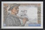 FRANCE . 10 Francs Mineur, Minenarbeiter. Alphabet: S.46 . -