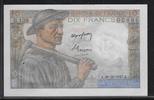 FRANCE . 10 Francs *Mineur. Minenareiter. Alphabet: B.139 . -