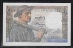 FRANCE . 10 Francs Mineur. Minenarbeiter. Alphabet: B.159 . -