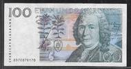 SUÈDE 100 Kronor Alexandre Roslin. Maler, Peintre . -