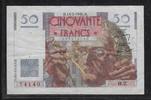 FRANCE . 50 Francs LE VERRIER. Alphabet: H.2 . -